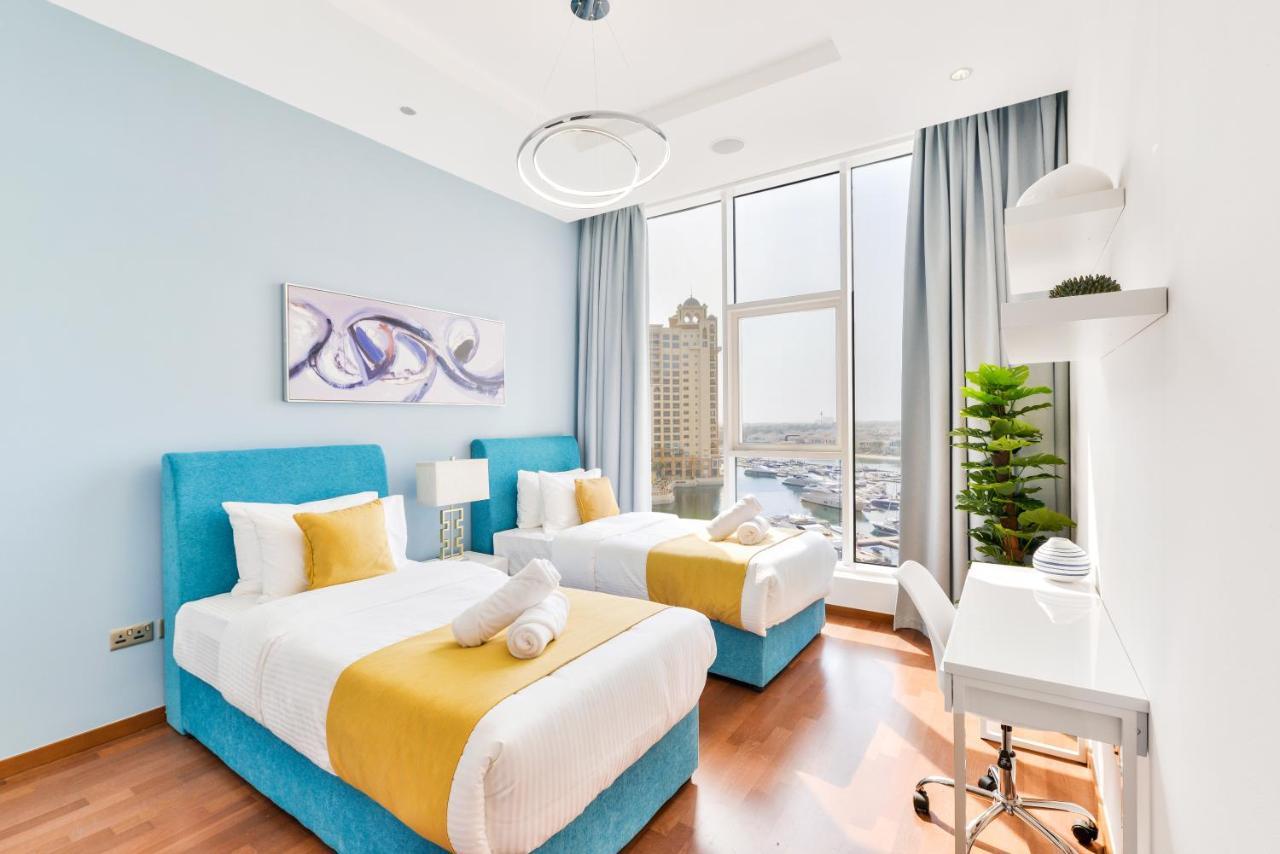Tiara - Luxury Palm Jumeirah - Private Beach And Pool! Dubai Dış mekan fotoğraf