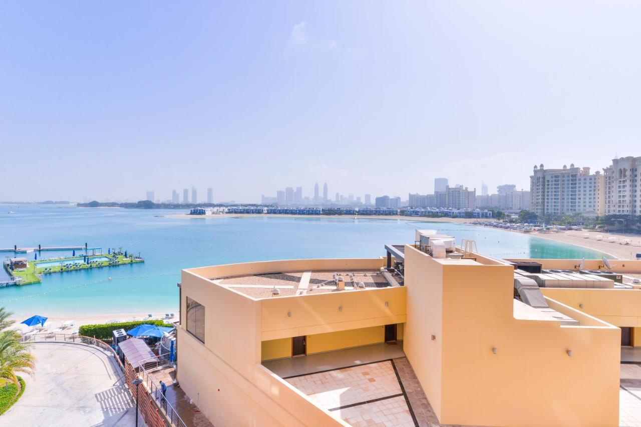 Tiara - Luxury Palm Jumeirah - Private Beach And Pool! Daire Dubai Dış mekan fotoğraf