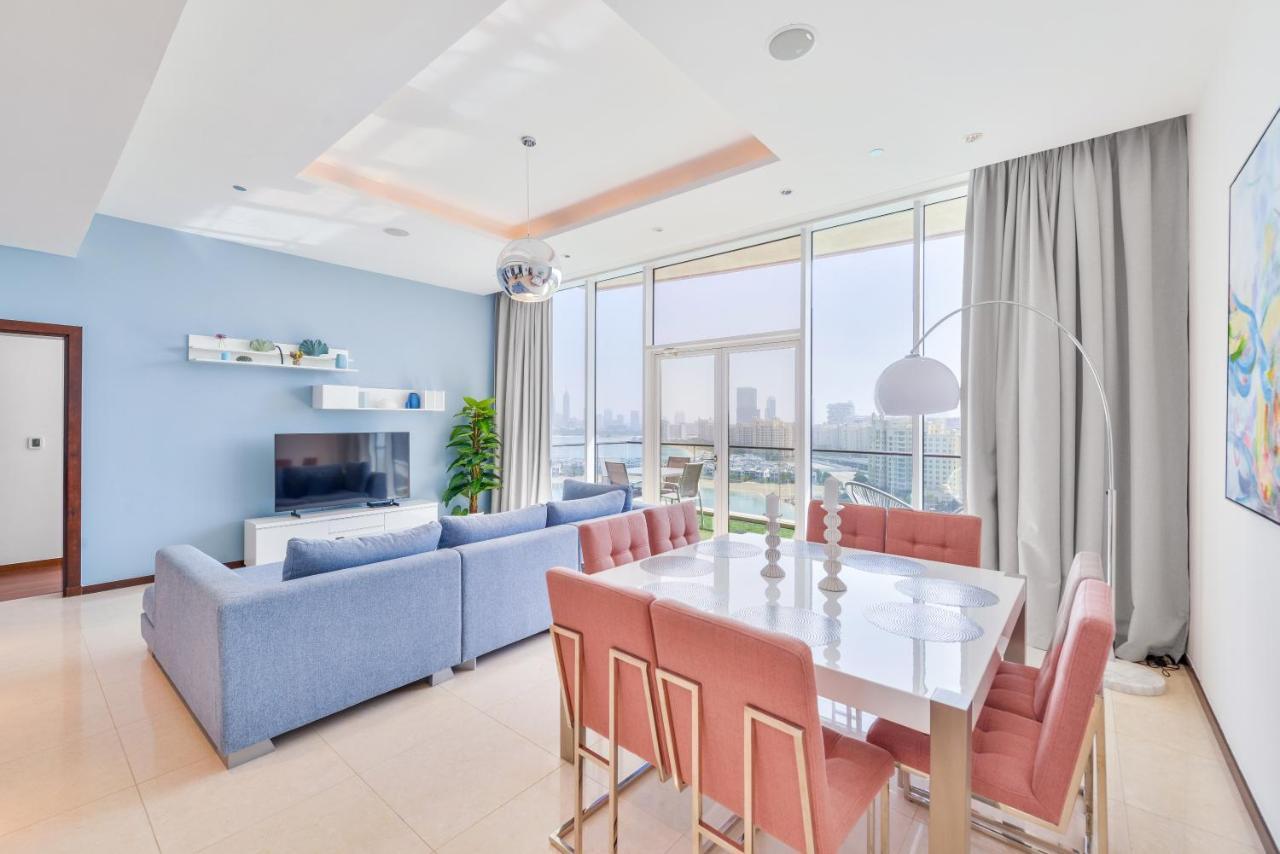 Tiara - Luxury Palm Jumeirah - Private Beach And Pool! Dubai Dış mekan fotoğraf