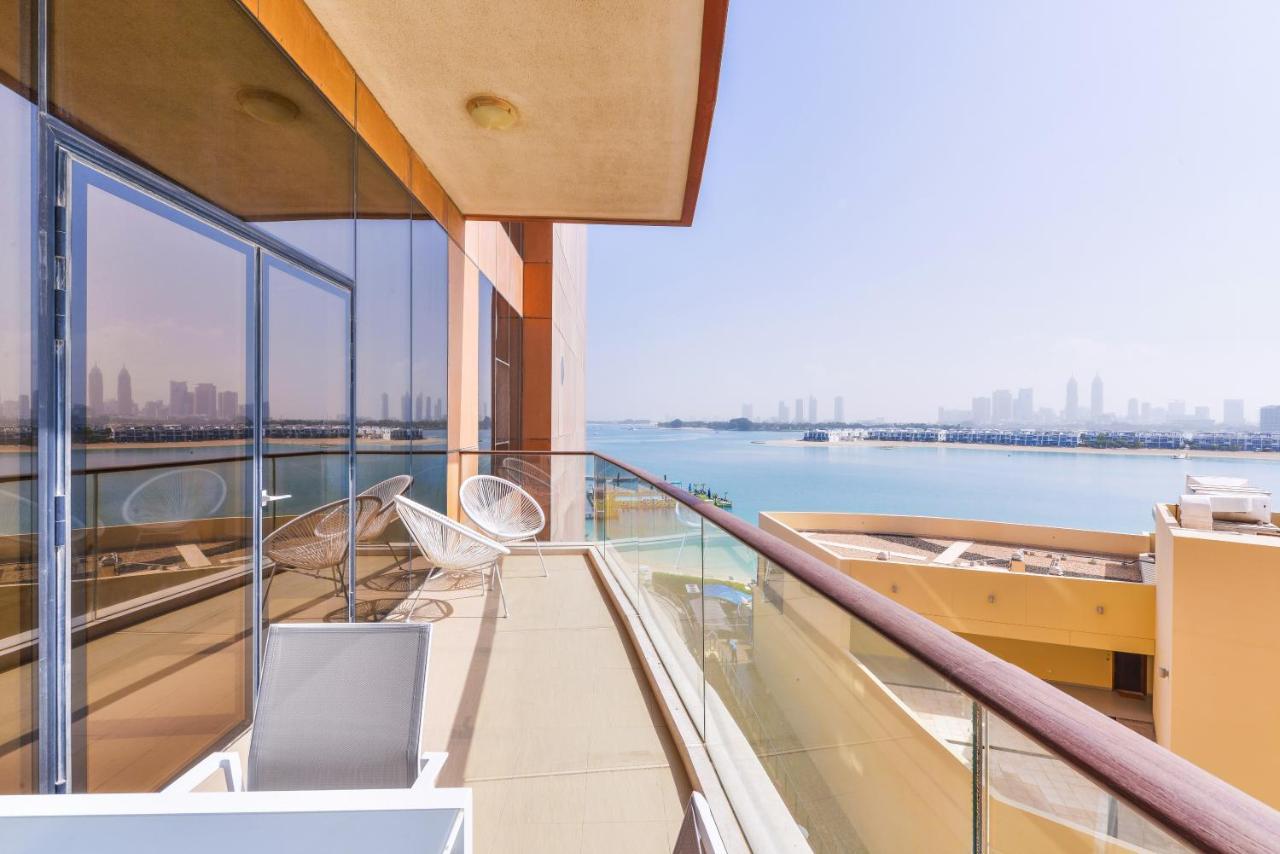 Tiara - Luxury Palm Jumeirah - Private Beach And Pool! Daire Dubai Dış mekan fotoğraf