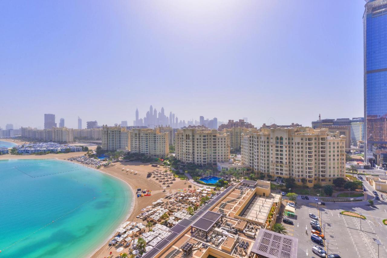 Tiara - Luxury Palm Jumeirah - Private Beach And Pool! Daire Dubai Dış mekan fotoğraf