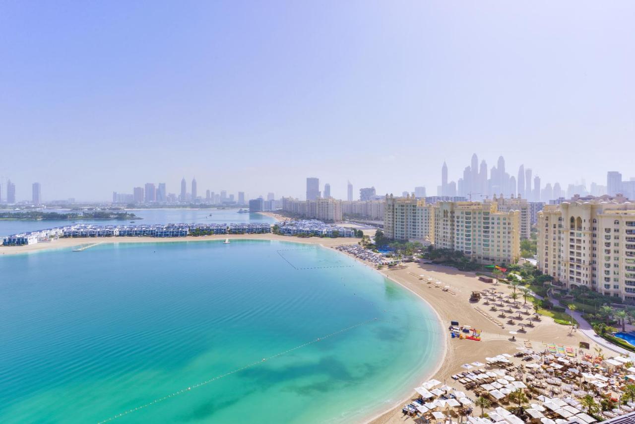 Tiara - Luxury Palm Jumeirah - Private Beach And Pool! Daire Dubai Dış mekan fotoğraf